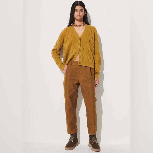 Rachel Comey Steer Straight Leg Pants - Brown. Size 8 (Med). - Picture 3 of 9